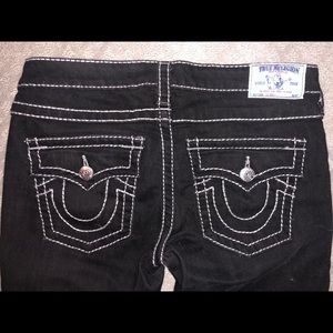 Black True Religion Jeans